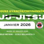 Cours avancés/chevronnés Ju-Jitsu janvier
