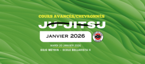 Lire la suite à propos de l’article Cours avancés/chevronnés Ju-Jitsu janvier