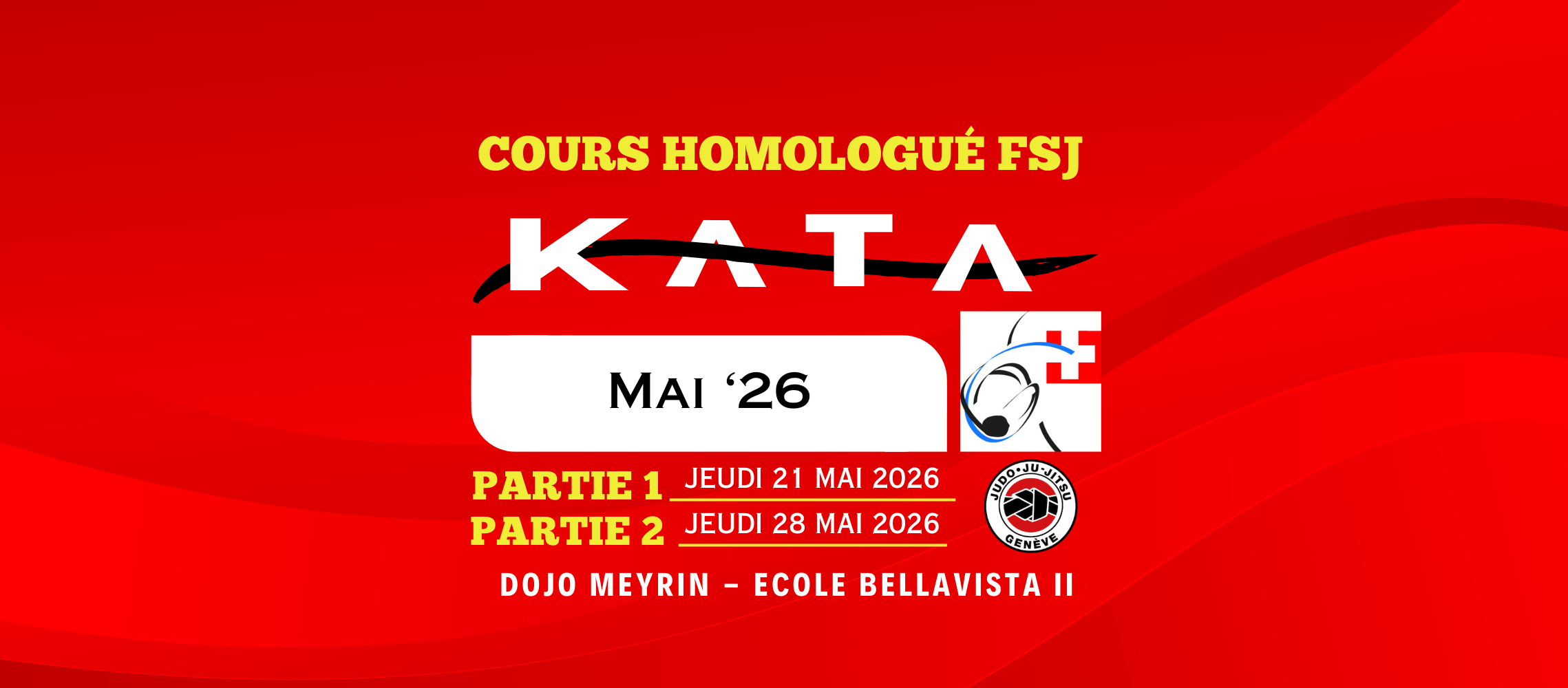 Kata | Cours Kata FSJ de l'ACGJJJ (2/2) - Mai 2026