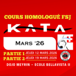 Kata | Cours Kata FSJ de l'ACGJJJ (1/2) - mars 2026
